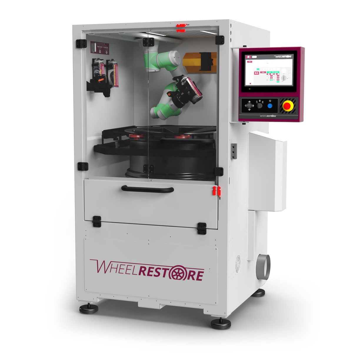 HBC-System WM600 wheel painting machine