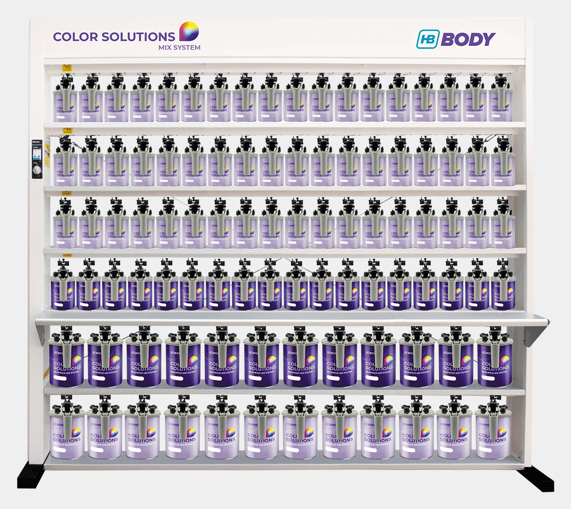 HB BODY Color Solutions mixing system